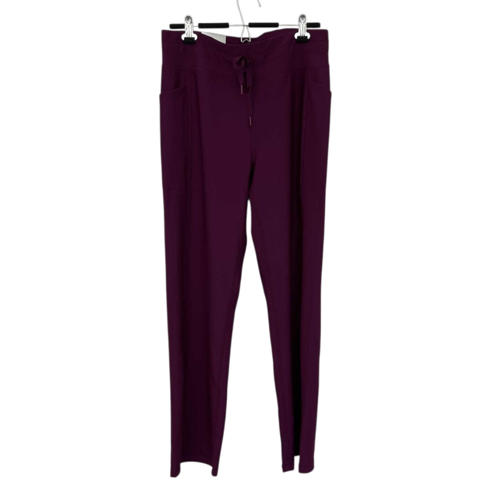 Purple 32° Degrees Cool Women's Ribbed Active Flare Pants